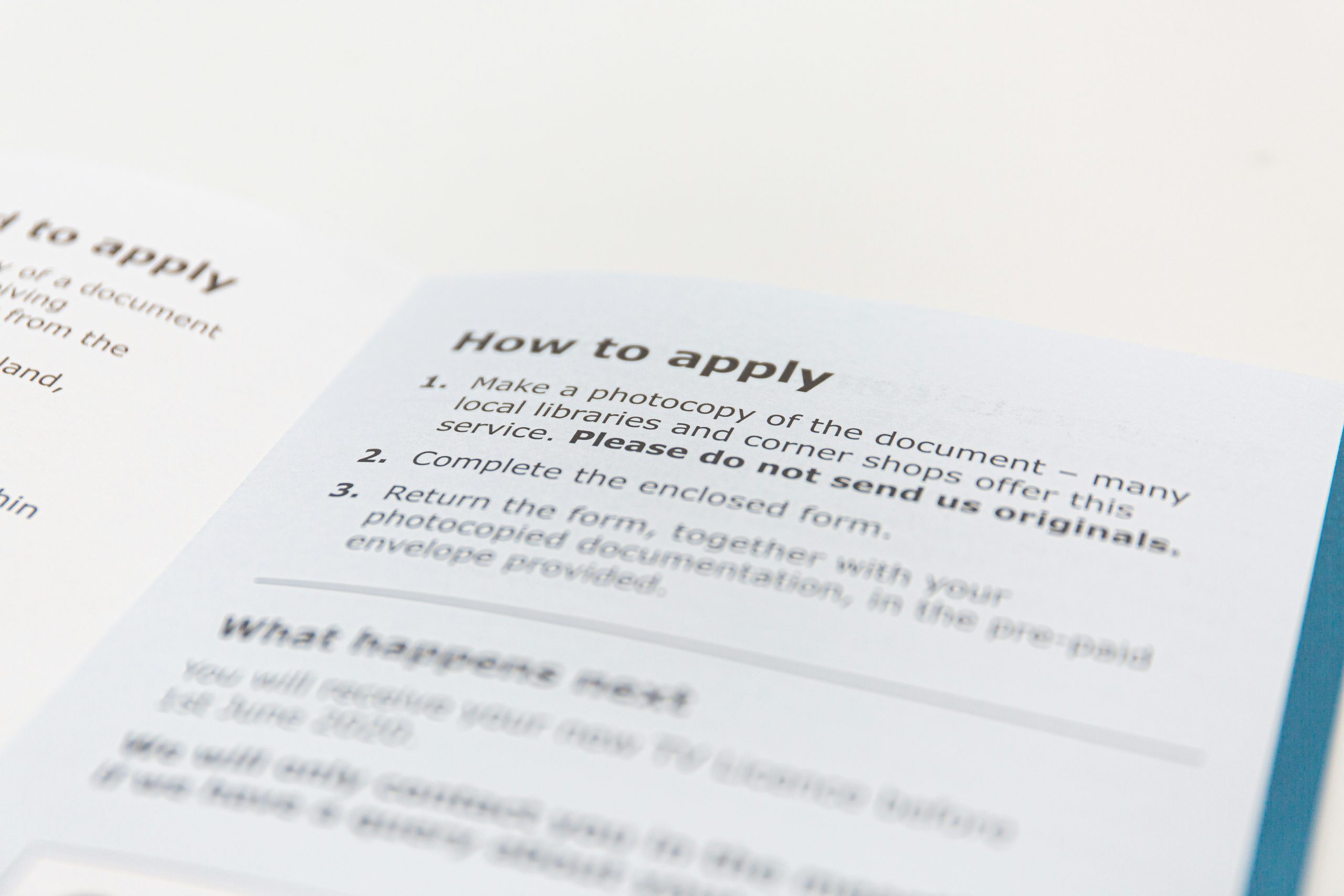 image of a permitting application