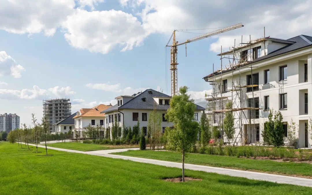 New Florida home construction meeting septic system requirements for residential builders.