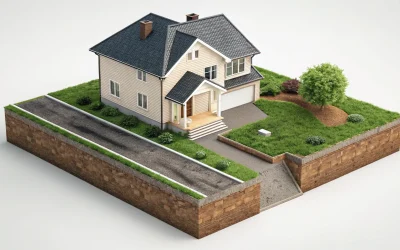 Small Residential Septic Drain Field Layout 101